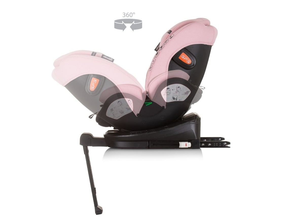 Cadeira Auto Tourino I-Size 40-150 Cm Isofix 360 Da CHIPOLINO Flamingo