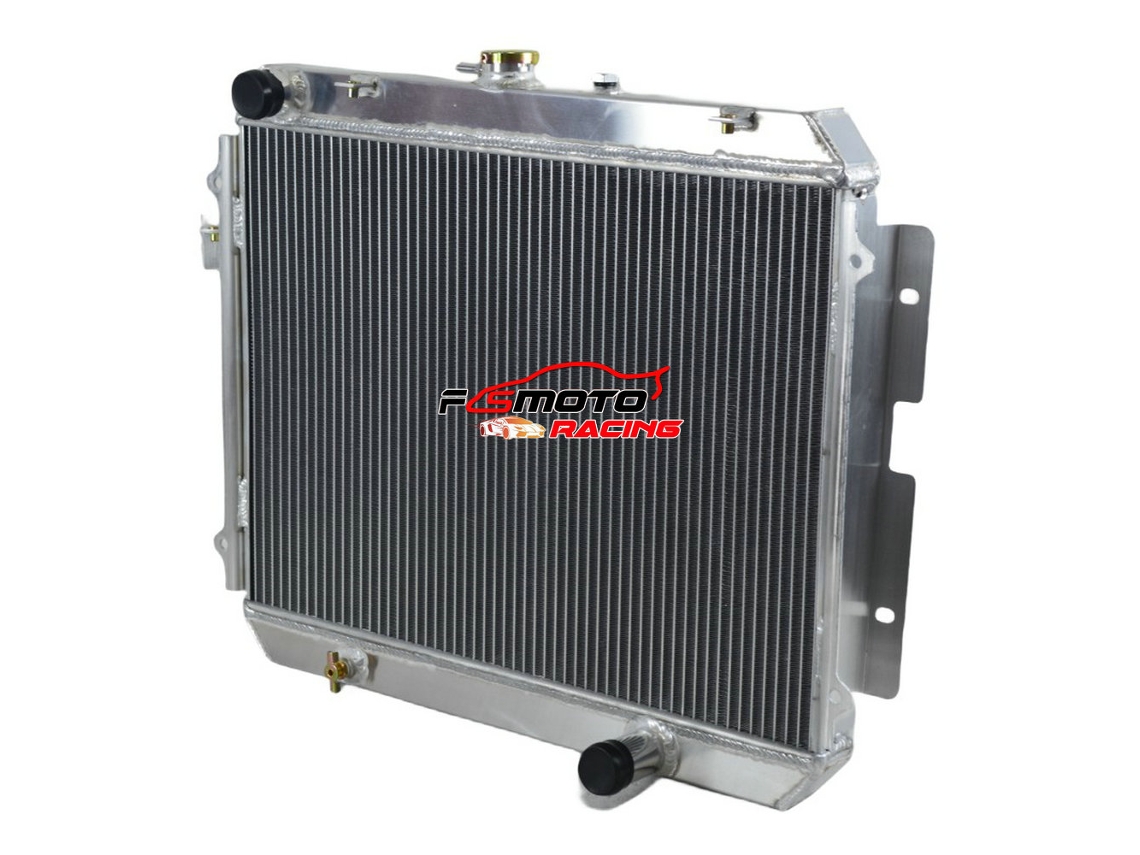 Radiador Alumã­nio Mazda B Nãºcleo 405mm X 570mm Total 525mm X 700mm Diã¢metro 35mm Series, Compatibilidade Ford Courier Oem