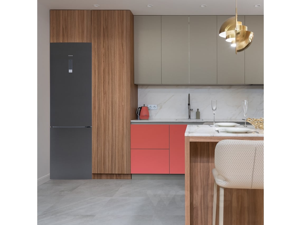 Frigorífico Combinado SIEMENS KG49NXXEA (No Frost - 203 cm - 438 L - BlackInox)