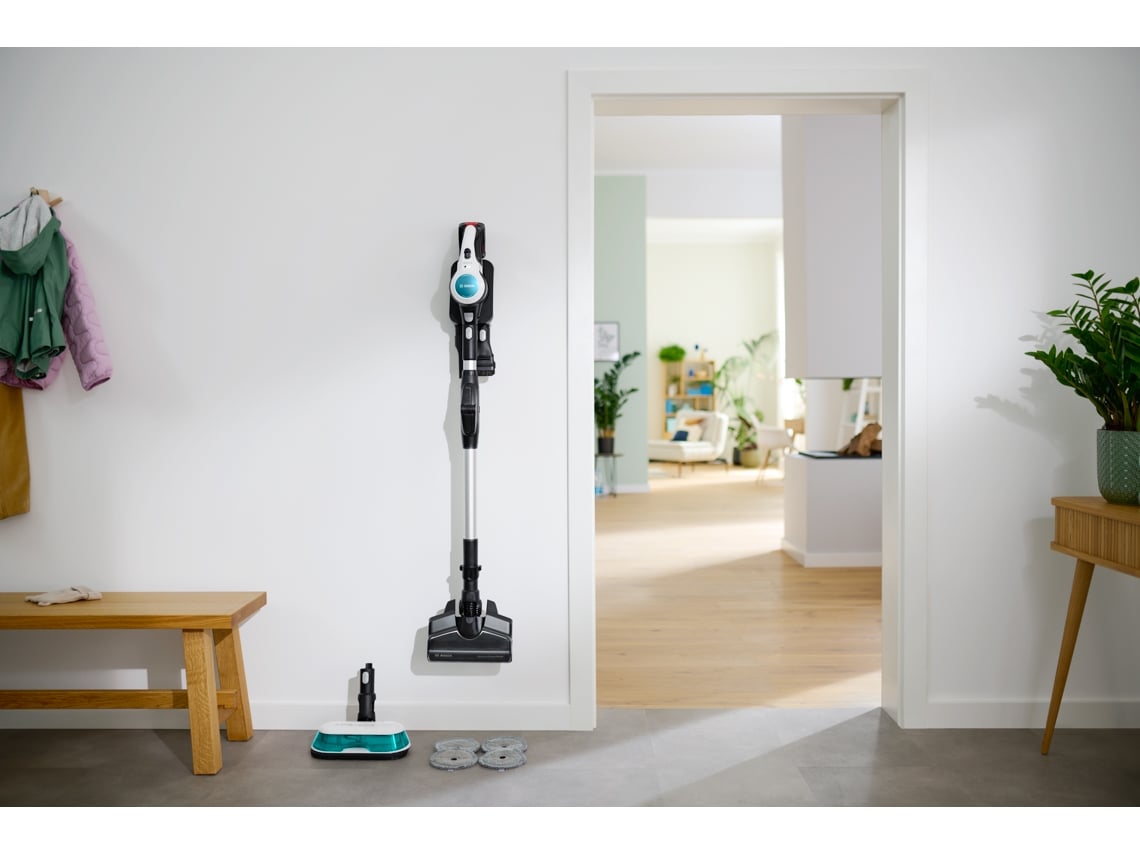 Aspirador Vertical BOSCH BCS71HYG4 Unlimited 7 ProHygienic (18 V - Autonomia 40 min - 300 ml)