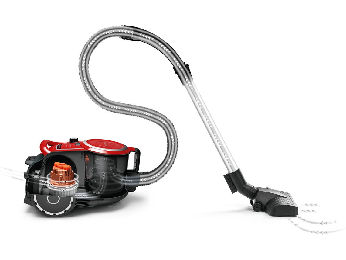 Aspirador sem Saco BOSCH BGS41PET1 Série 6 ProAnima (72 dB)