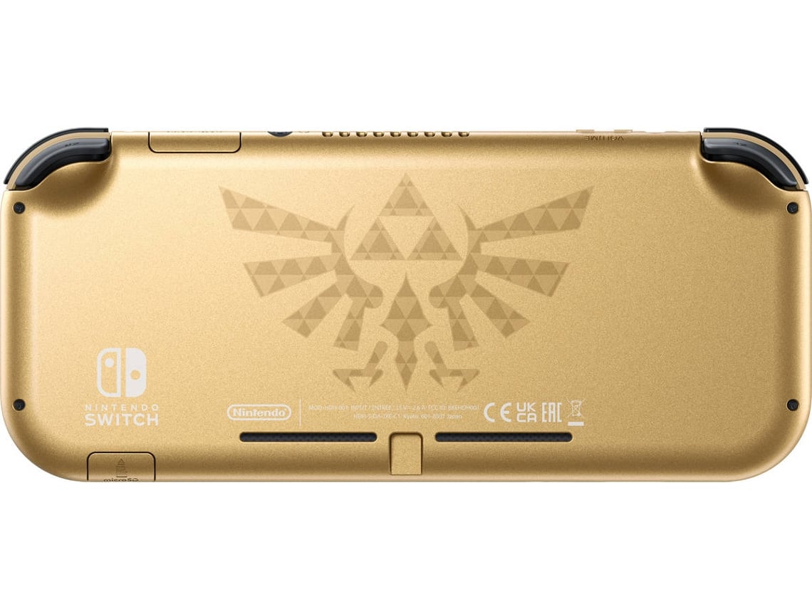 Consola Nintendo Switch Lite Hyrule Edition + 12 Meses Nintendo Switch Online