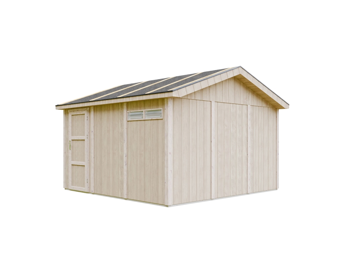 Garagem De Qualidade Premium 13 M² C378 X C412 Cm Timbela M990b