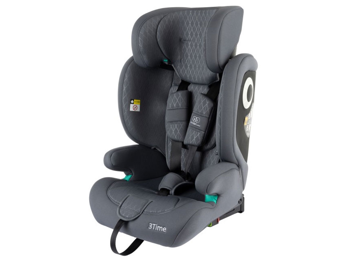 Cadeira Auto I-Size 76-150Cm KINDERLAND 3Time Grey
