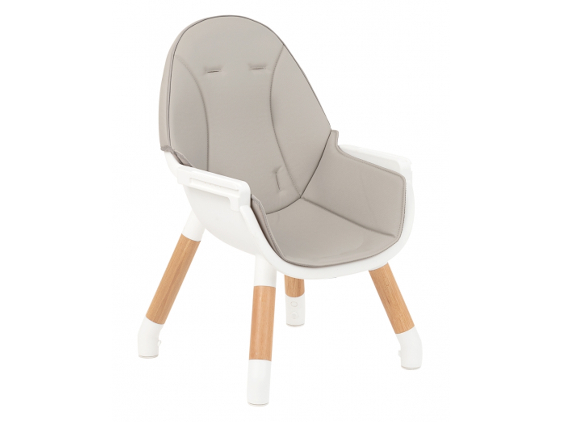 Cadeira alta evolutiva Multi 3 em 1 Cinzento KIKKABOO ESPAÑA SL.