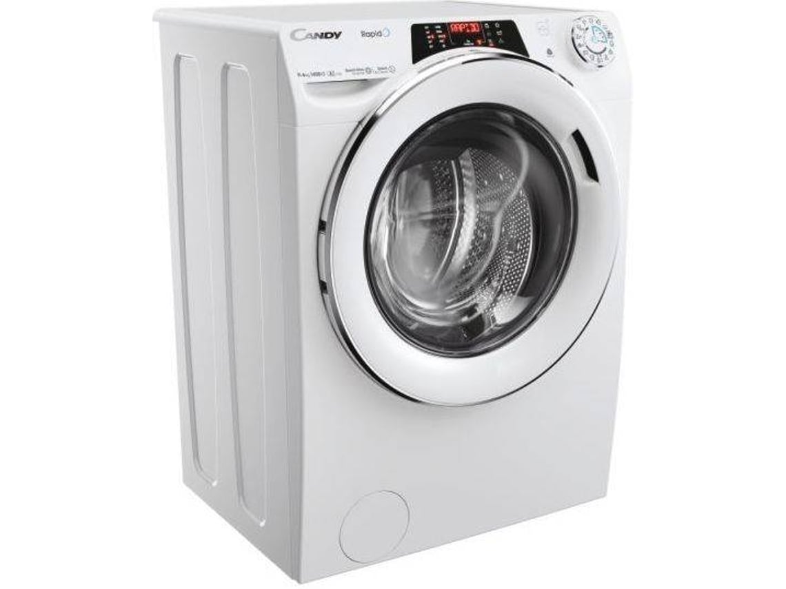 Máquina de Lavar e Secar Roupa CANDY ROW 4966DWMC7-S (6/9 kg - 1400 rpm - Branco)