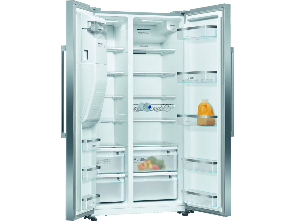 Frigorífico Americano BOSCH KAD93AIEP (No Frost - 178.7 cm - 533 L - Inox)