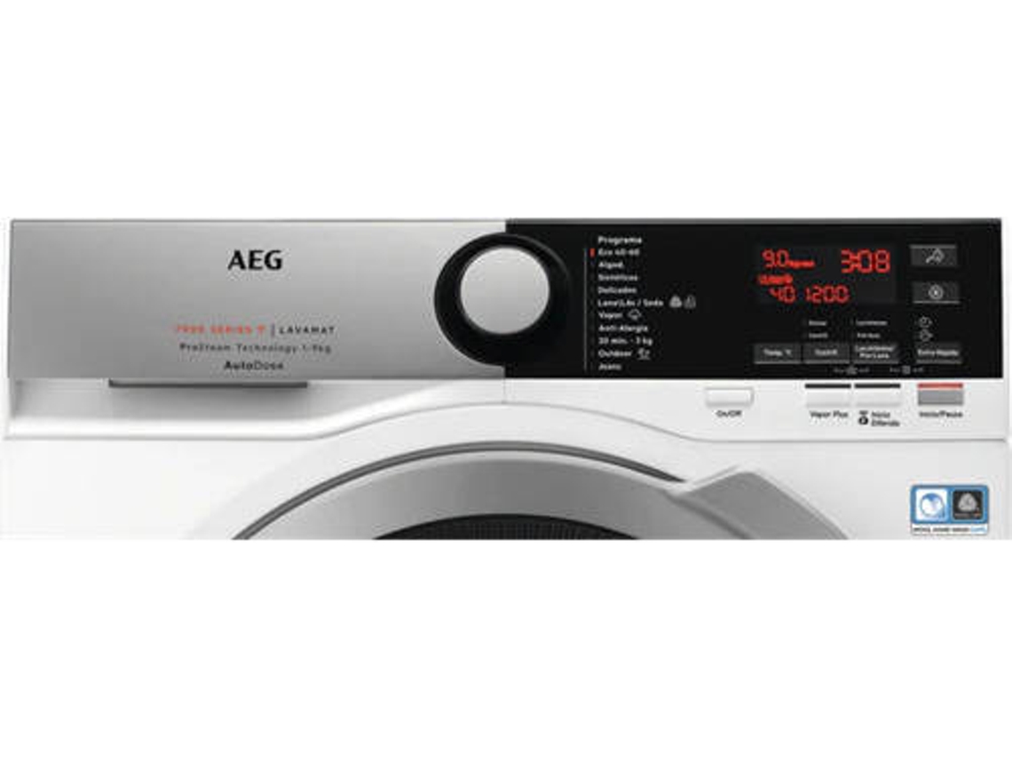 Máquina de Lavar Roupa AEG L7FEE942Q AutoDose (9 kg - 1400 rpm - Branco)