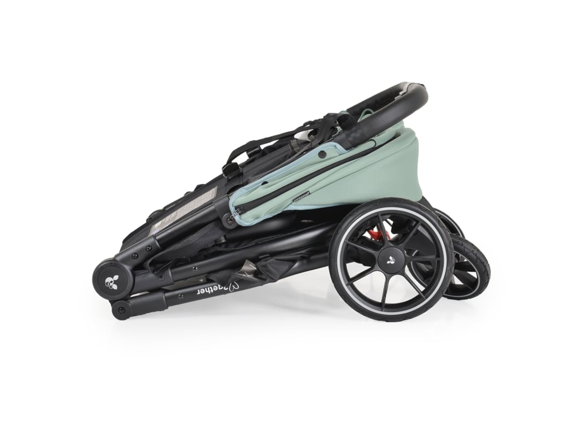 Carrinho De Bebê Gêmeo 2gether Iceberg Verde Cangaroo Cangaroo