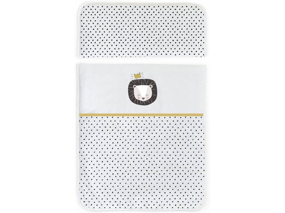 Mini Berço Naf Naf My Lion King Preto (55 X 85 Cm)