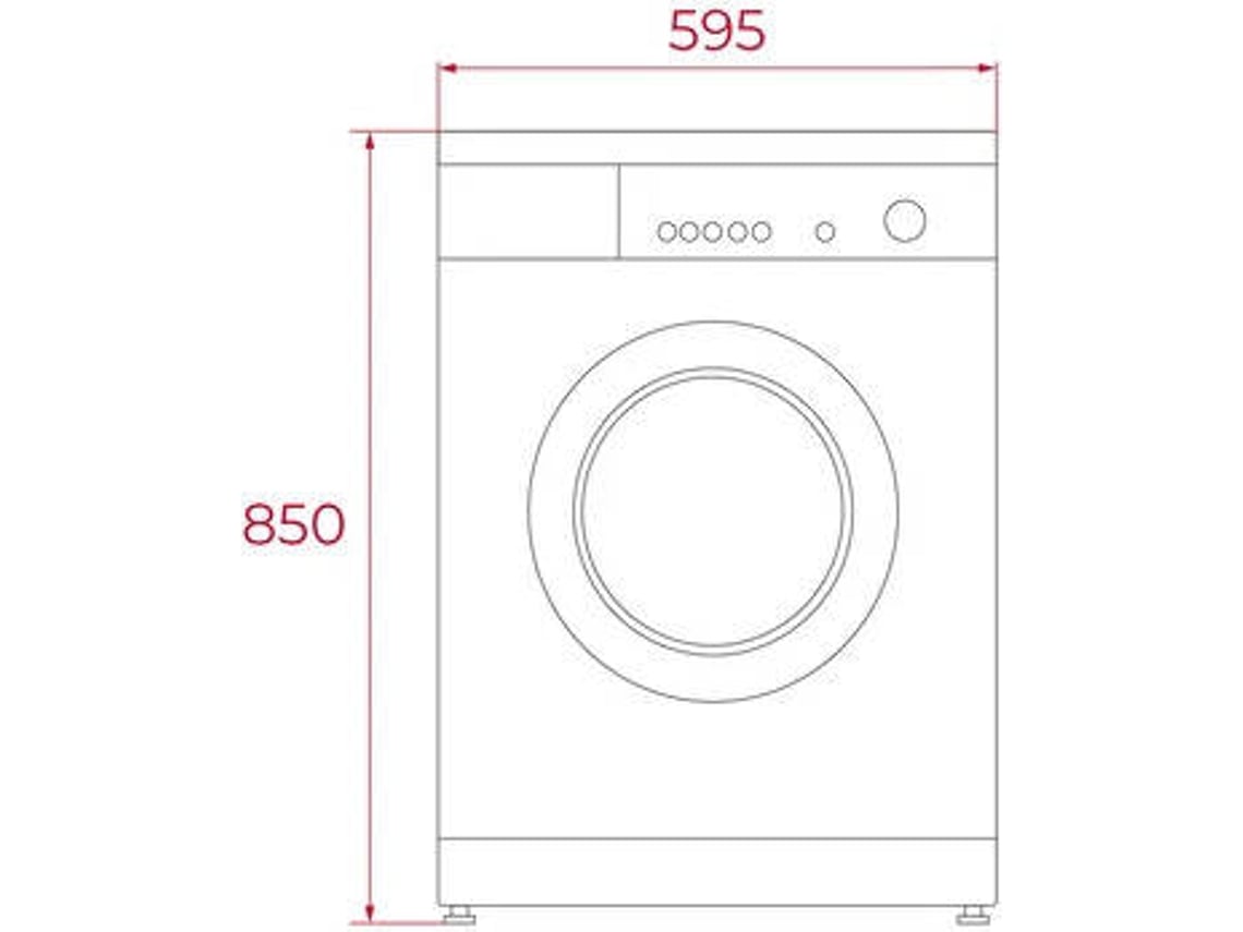 Máquina de Lavar Roupa TEKA WMK 70940 (9kg - 1400 rpm - Branco)