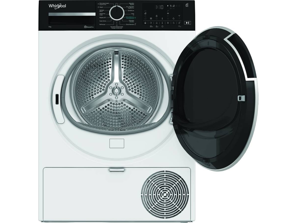 Máquina de Secar Roupa WHIRLPOOL CWD95MWBRSPT (9 kg - Bomba de Calor - Branco)
