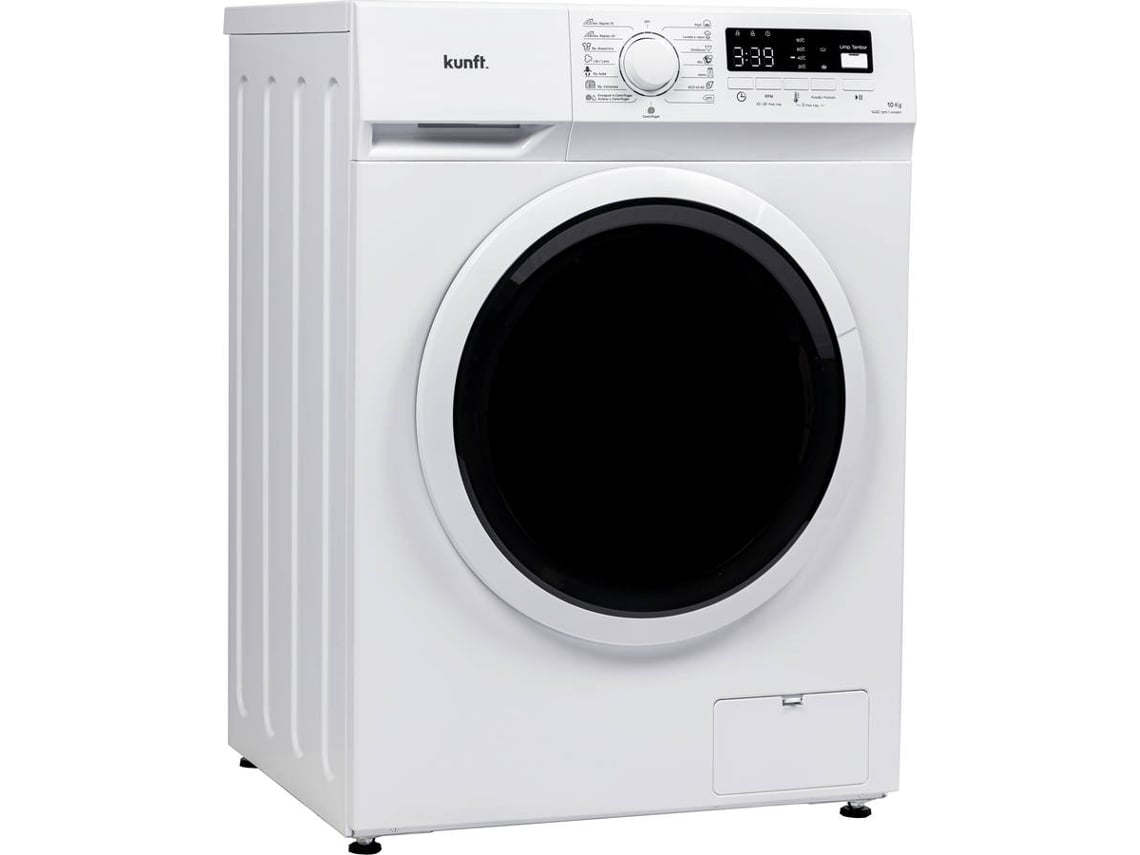 Máquina de Lavar Roupa KUNFT KWM8811 (10 kg - 1400 rpm - Branco)