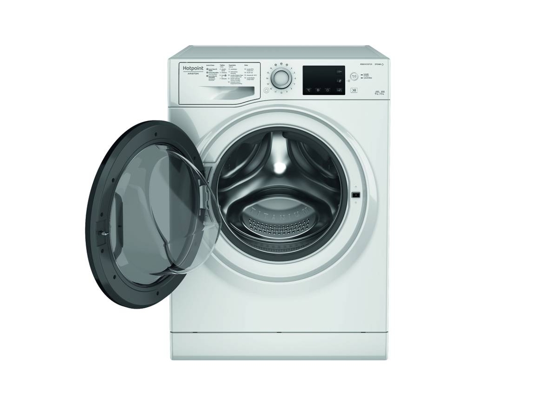 Máquina de Lavar e Secar Roupa HOTPOINT 964489 (9/6 kg - 1400 rpm - Branco)