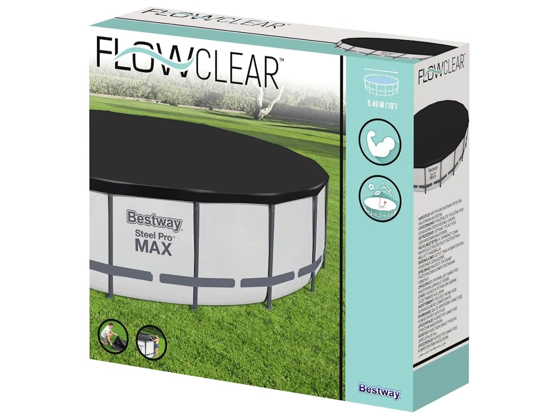 Cobertura De Piscina (rapida Instalação 555 Cm)