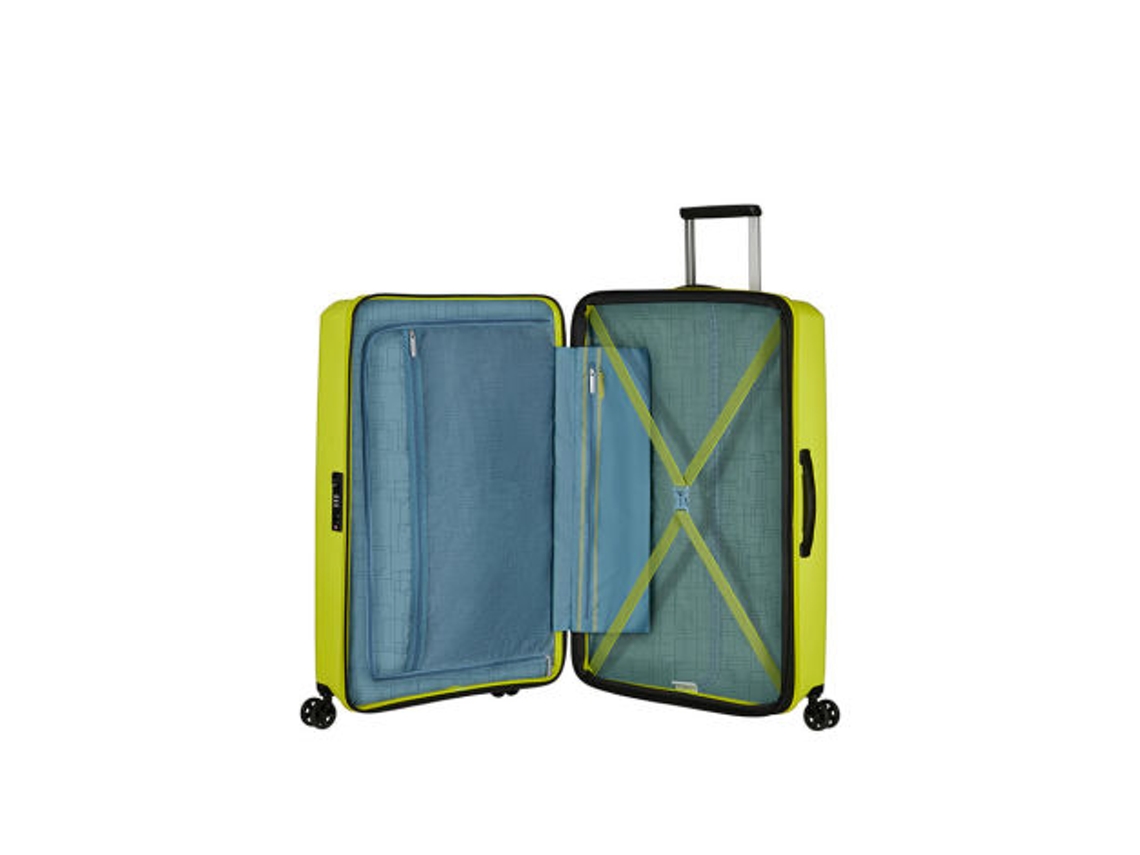 Mala de Viagem Grande Aerostep 77Cm com 4 Rodas Expansível Lima 101 5L AMERICAN TOURISTER