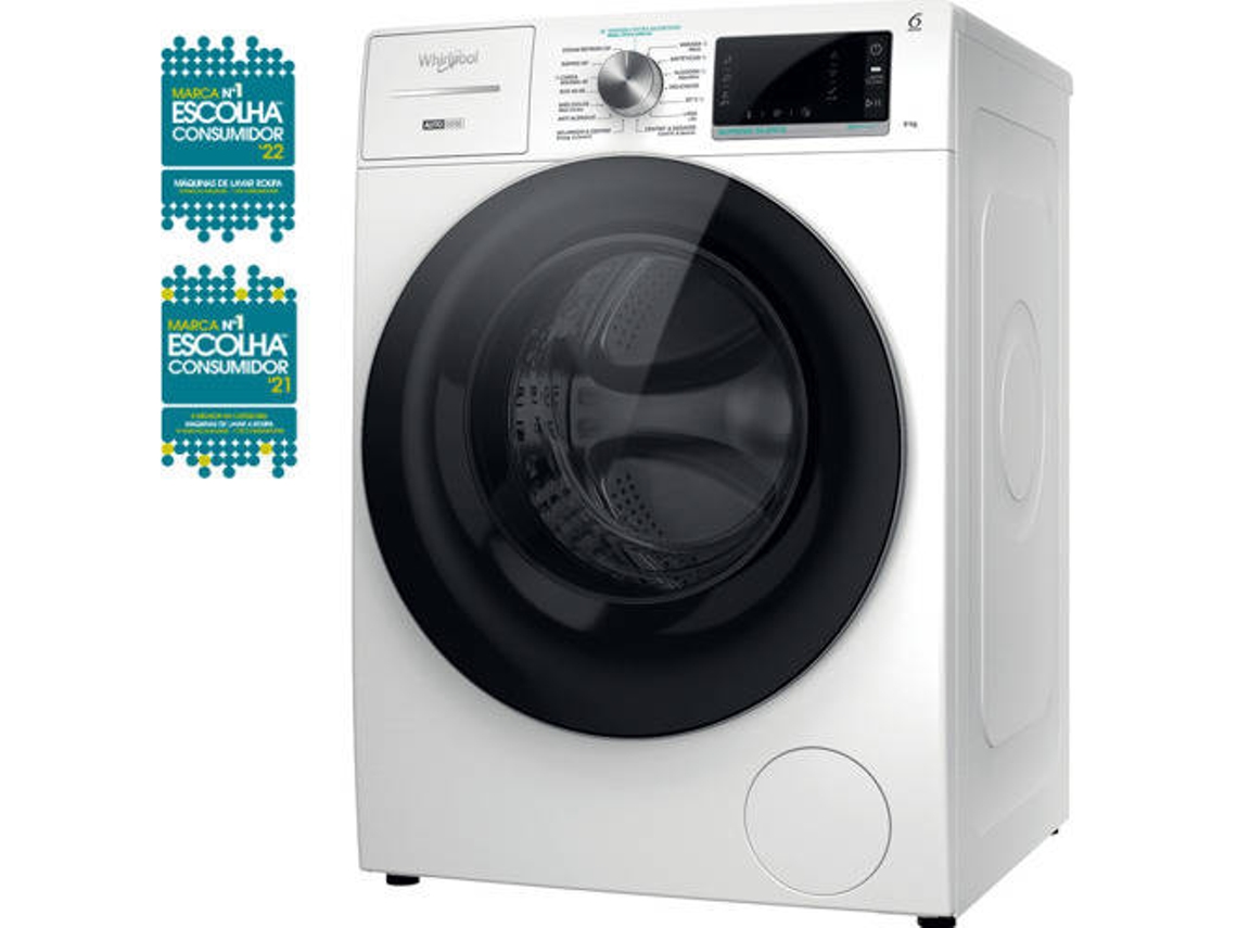 Máquina de Lavar Roupa WHIRLPOOL W8 W946WR SPT (9 kg - 1400 rpm - Branco)