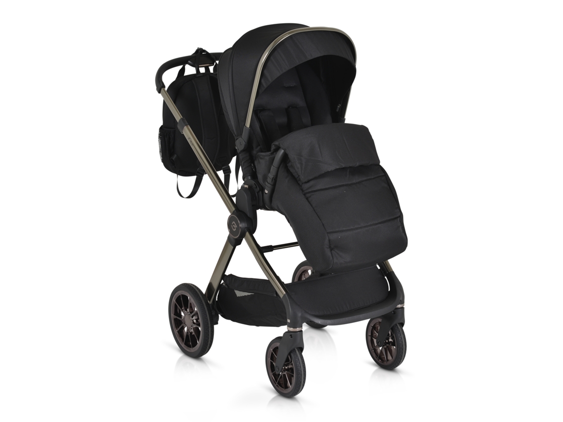 Carrinho De Bebê Iclick Preto Cangaroo Cangaroo