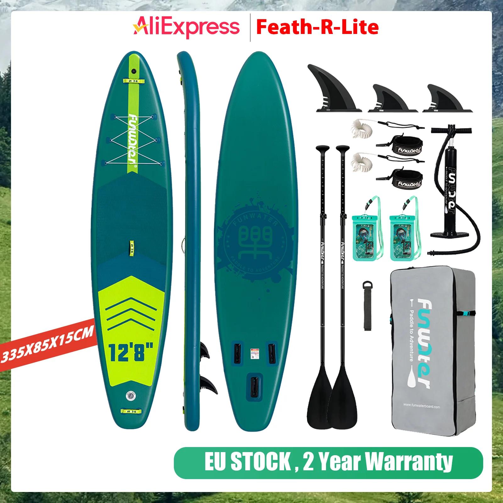Prancha De Stand Up Paddle, Ultra Estável, Deck Antiderrapante, Supfw41a Oem