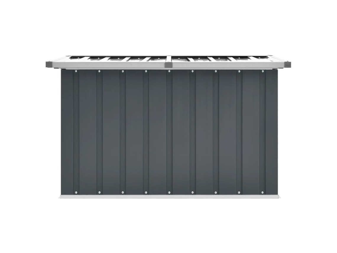 Caixa de Arrumação para Jardim 109X67X65 Cm Cinzento PANGSHIYUAN