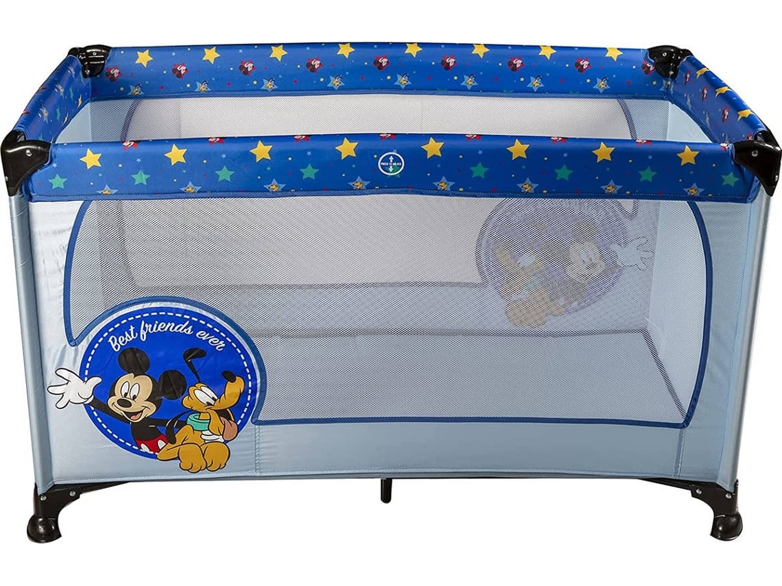 Berço de Viagem MICKEY MOUSE Azul (120x65x76 cm)