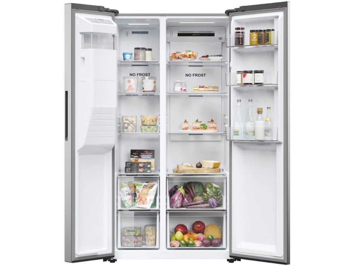 Frigorífico Americano SBS HAIER HSR5918DIMP (No Frost - 511 L - 177 cm - Inox)