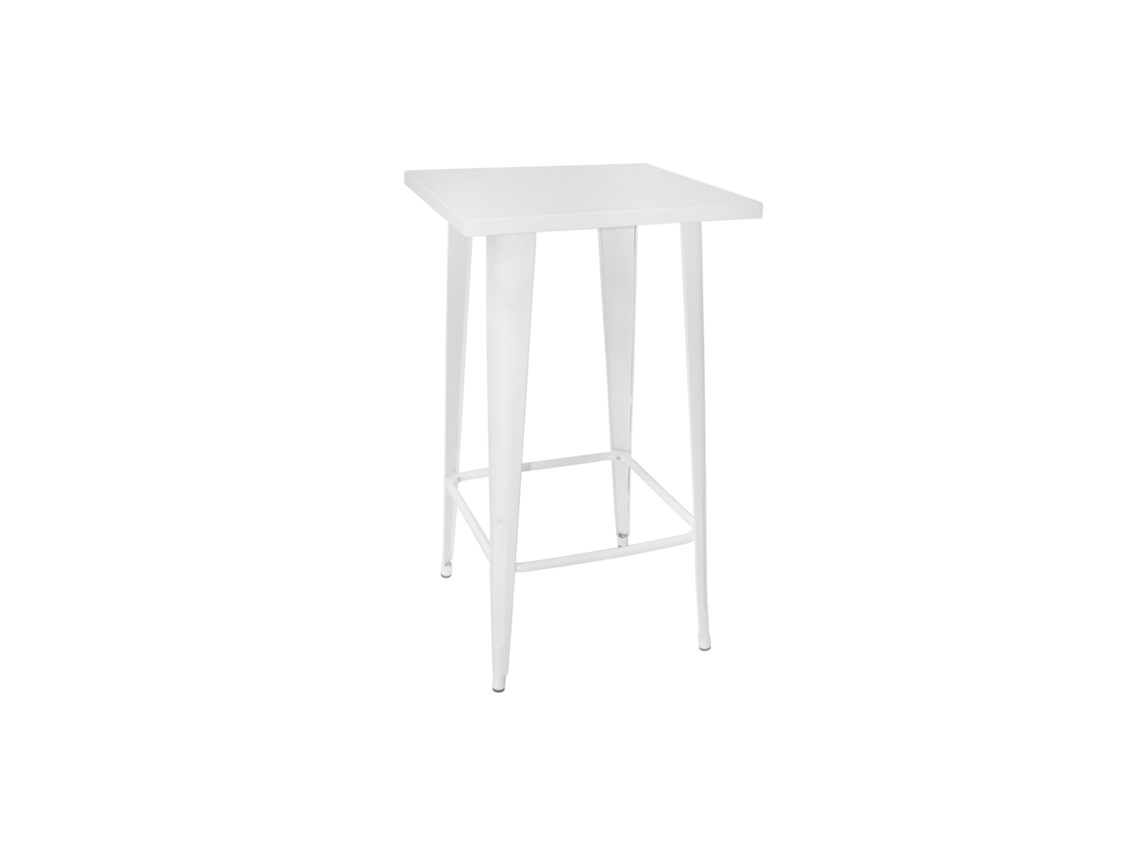 Mesa de Jardim LÚZETE (60 cm - Branco)