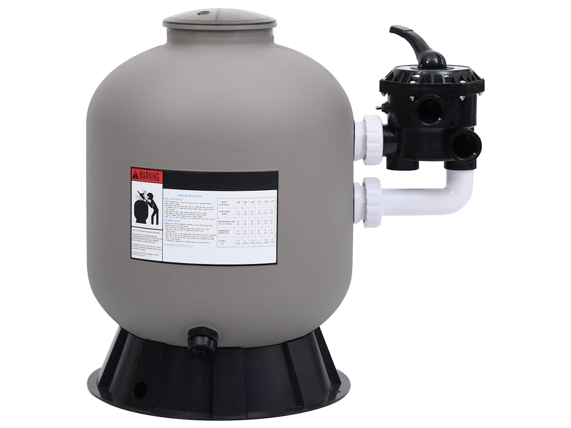 Filtro Areia Piscina (válvula Lateral 6 Vias)