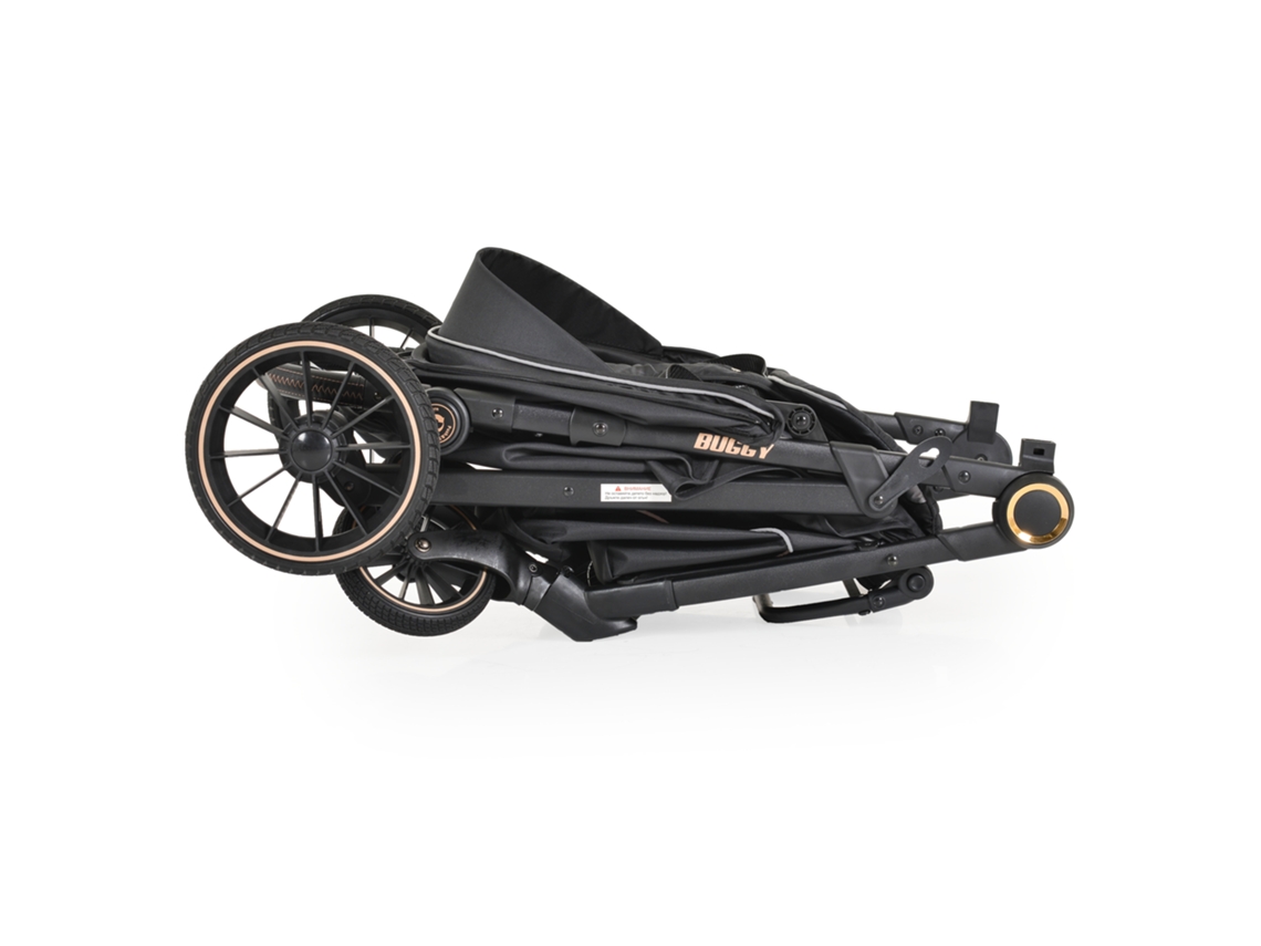 Carrinho De Bebê Buggy Preto Moni Moni