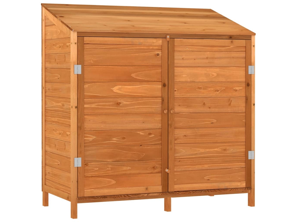 Abrigo de Madeira MAISON EXCLUSIVE 102x52x112 cm de Abeto Maciça Castanho