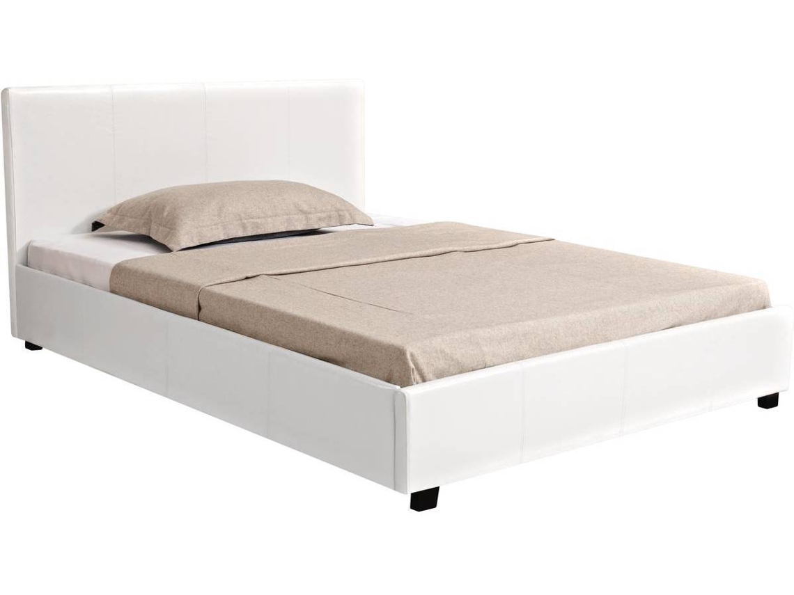 Cama em PVC HABITAT ET JARDIN Carla (Branco - 160x200 cm)