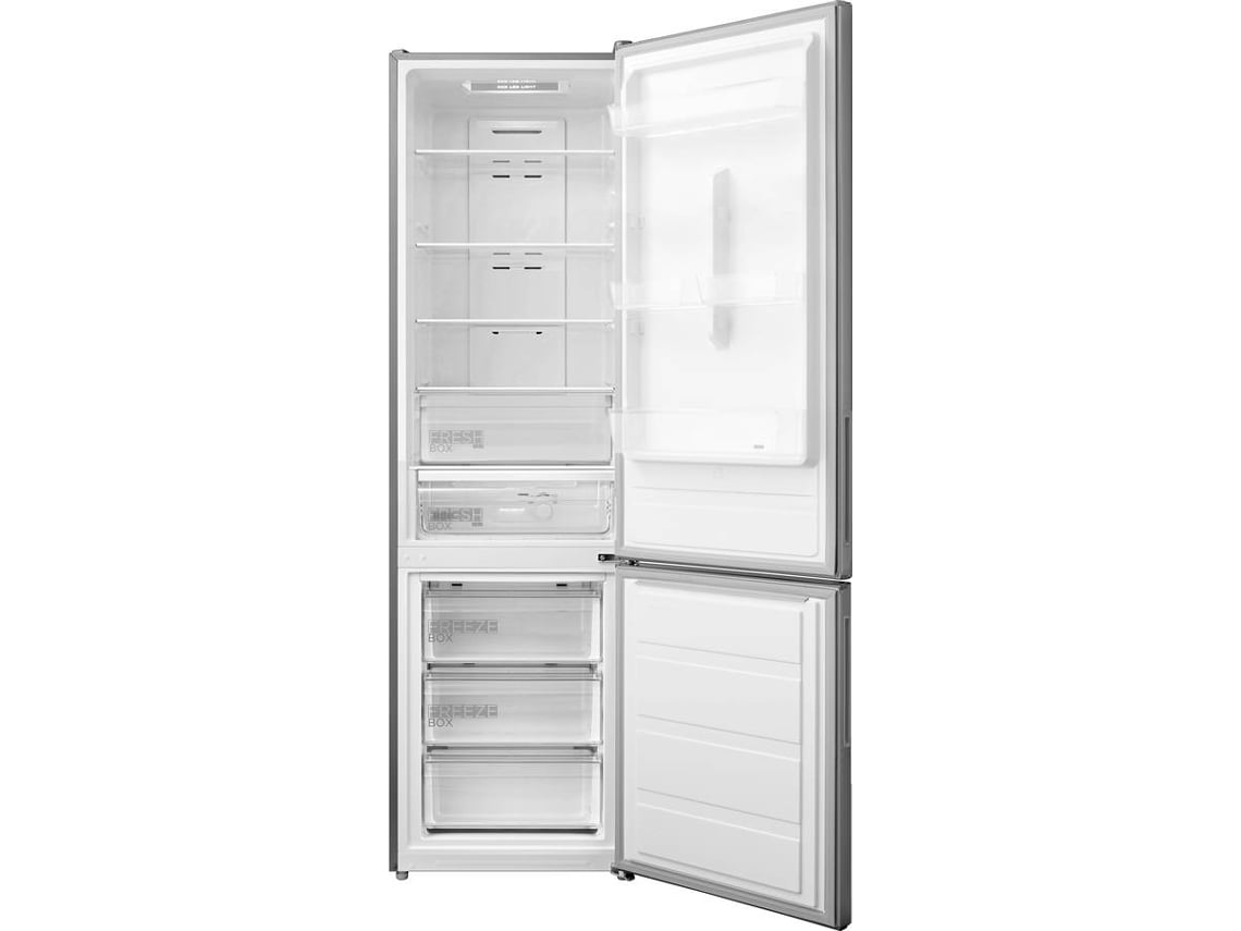 Frigorífico Combinado MIDEA MDRB489FGE02OE (No Frost - 201 cm - 247 L - Inox)
