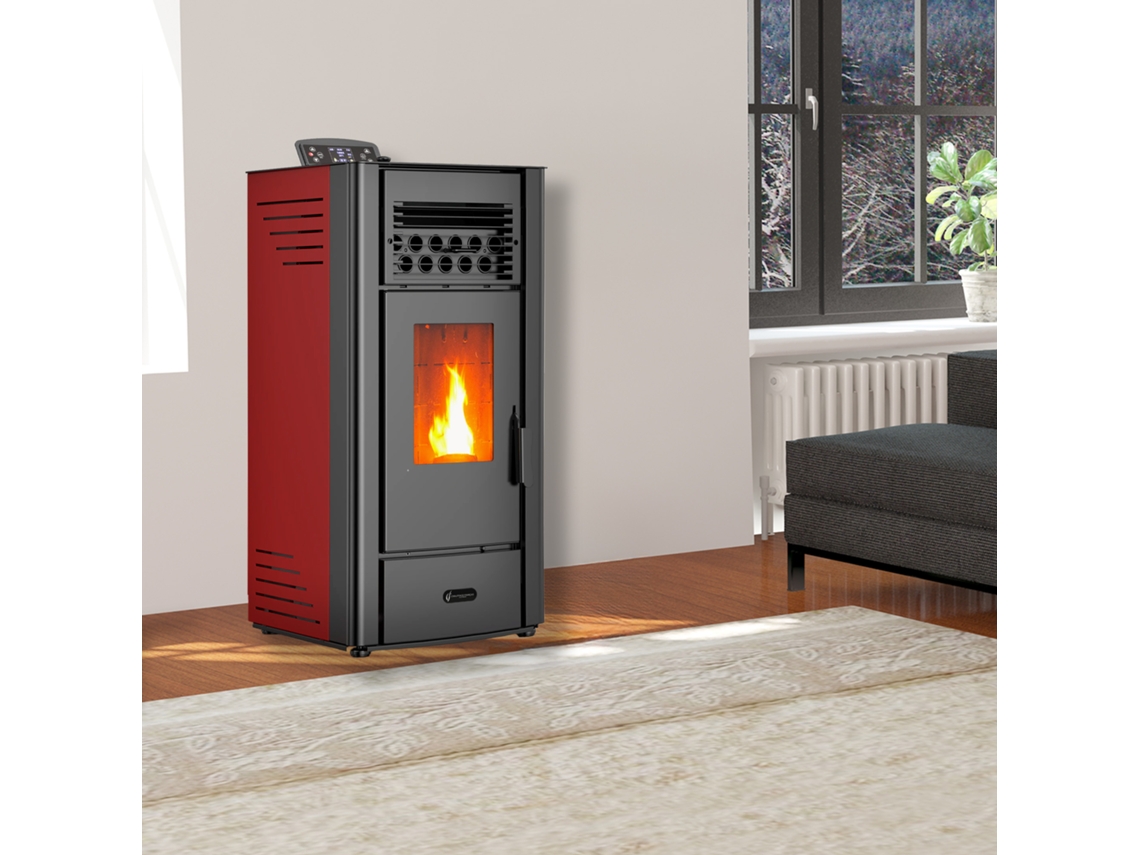 Salamandra A Pellets A Ar Anita 10 Kw Bordeaux Sannover