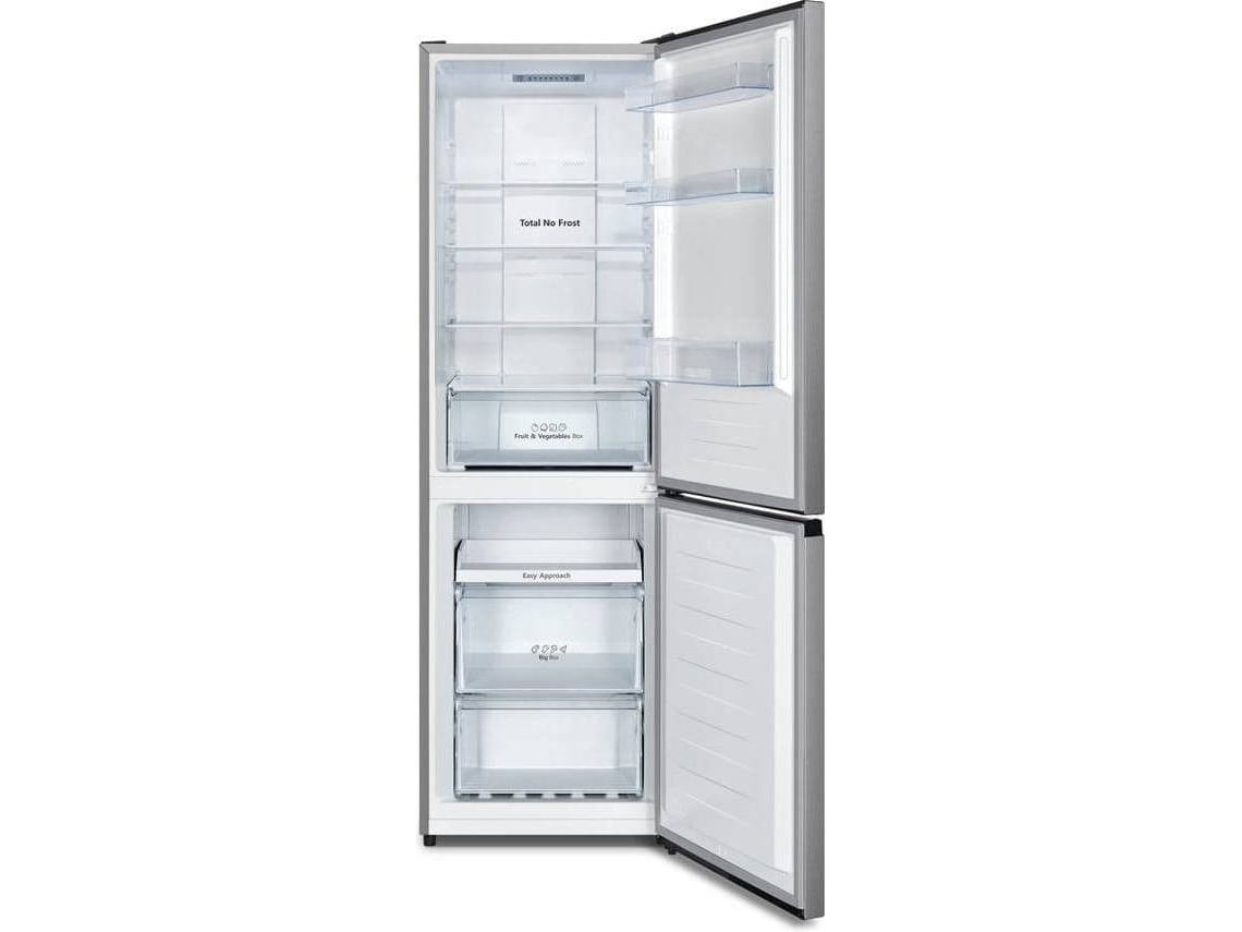 Frigorífico Combinado KUBO KBC8958IX (No Frost - 185 cm - 304 L - Inox)