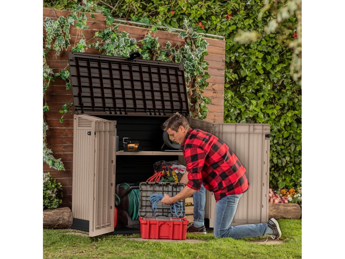 Baú de Armazenamento KETER 880 L (132x71.5x113.5 cm)