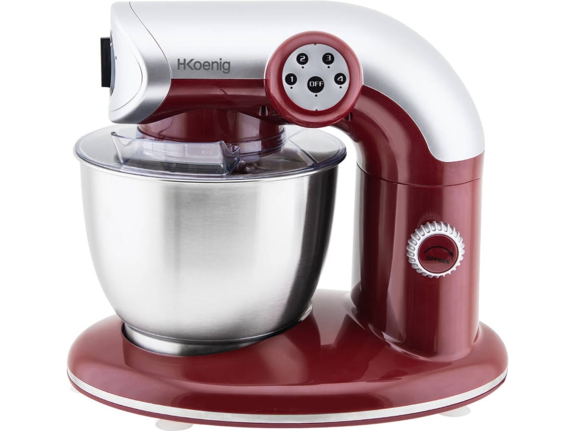 Batedeira com Taça H. KOENIG KM80 Vermelho (5.5 L - 1000 W)