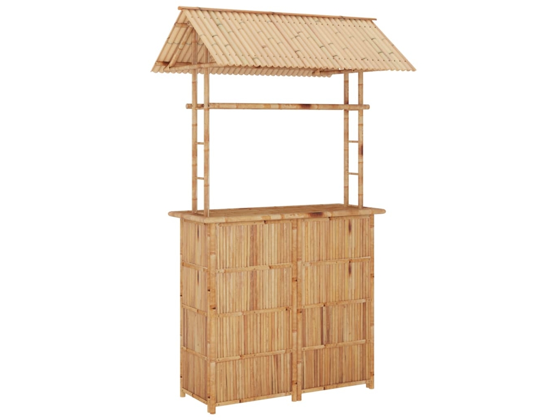 Conjunto de Barras de Bambu de 3 Peças