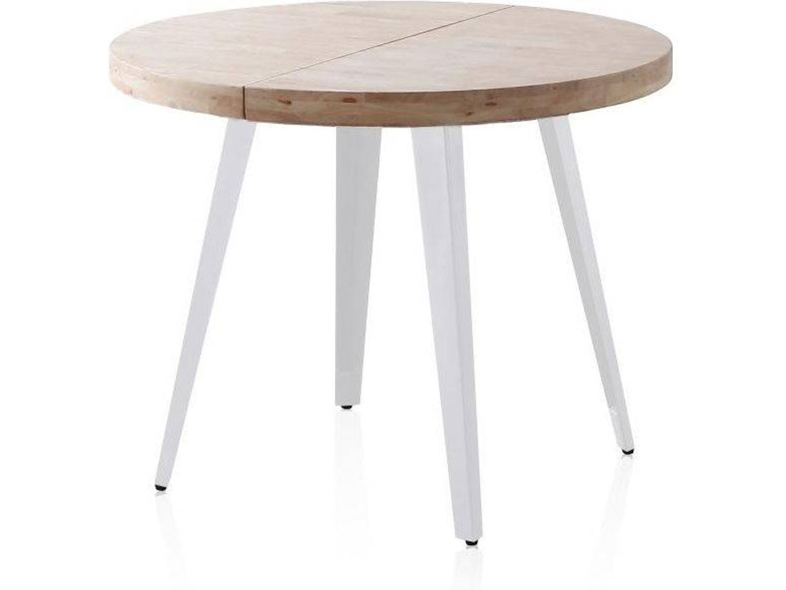 Mesa de Refeição ABECEDARIO (180 cm x 76 cm x - Madeira - Branco)