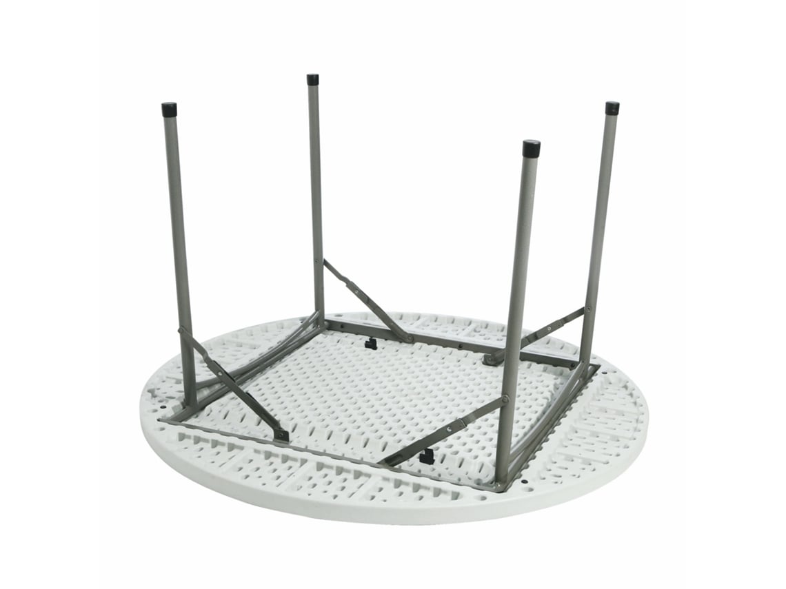 GARBAR Rossini Mesa Redonda Dobrável Interior e Exterior Ø122 Cinza