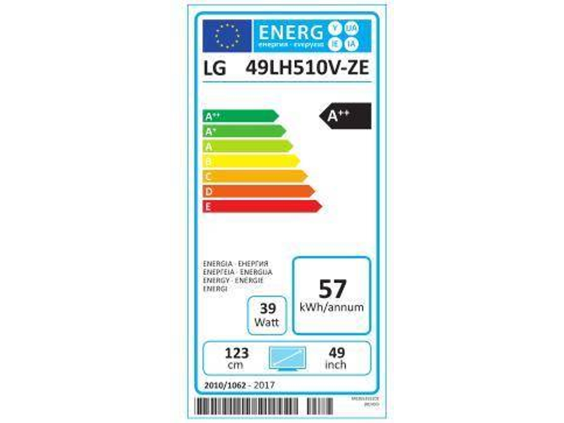 TV LG 49LH510V (LED - 49'' - 124 cm - Full HD)