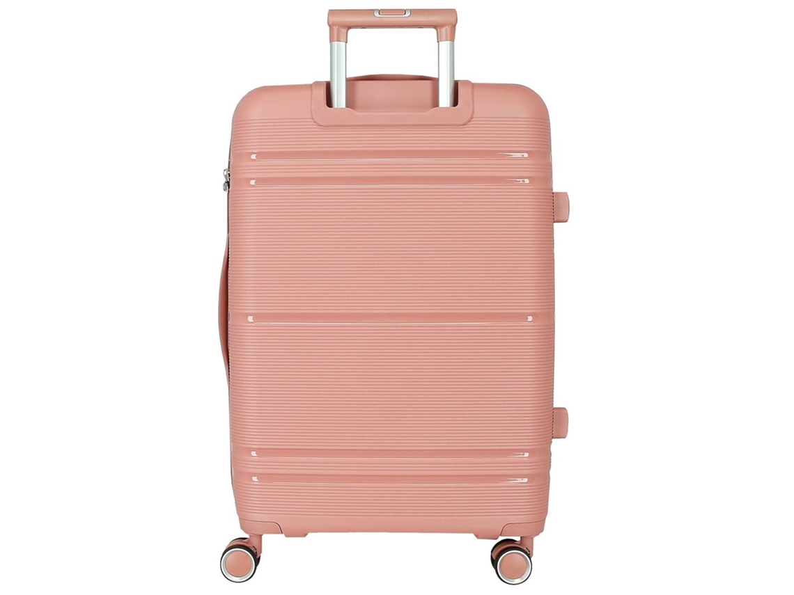 Conjunto de 3 Malas de Viagem ROLL ROAD Universe Rosa Claro (55/68/75cm - 37/72/96L)