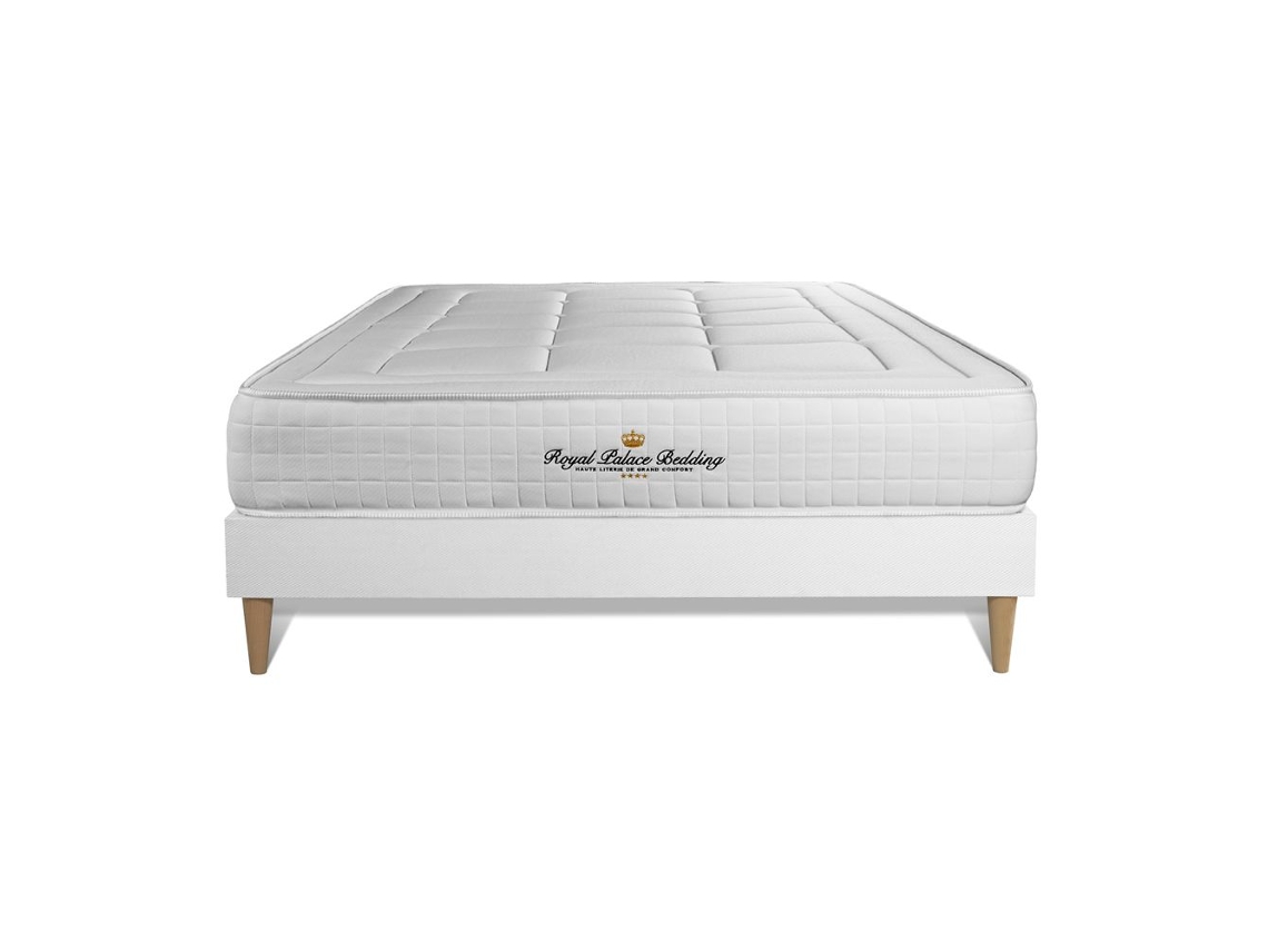Sommier de Casal Balmoral Memória Altura ROYAL_PALACE_BEDDING Espuma com memória Branco (160x200)