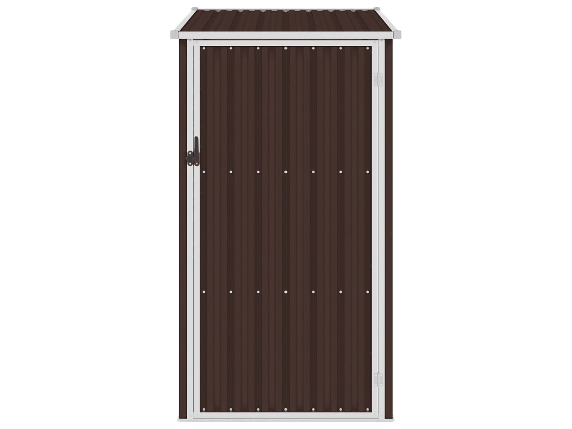 Abrigo MAISON EXCLUSIVE 87x98x159 cm Aço Galvanizado Castanho