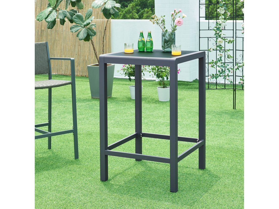 Mesa de bar Avise 108x70x70 cm - Antracite casa.pro