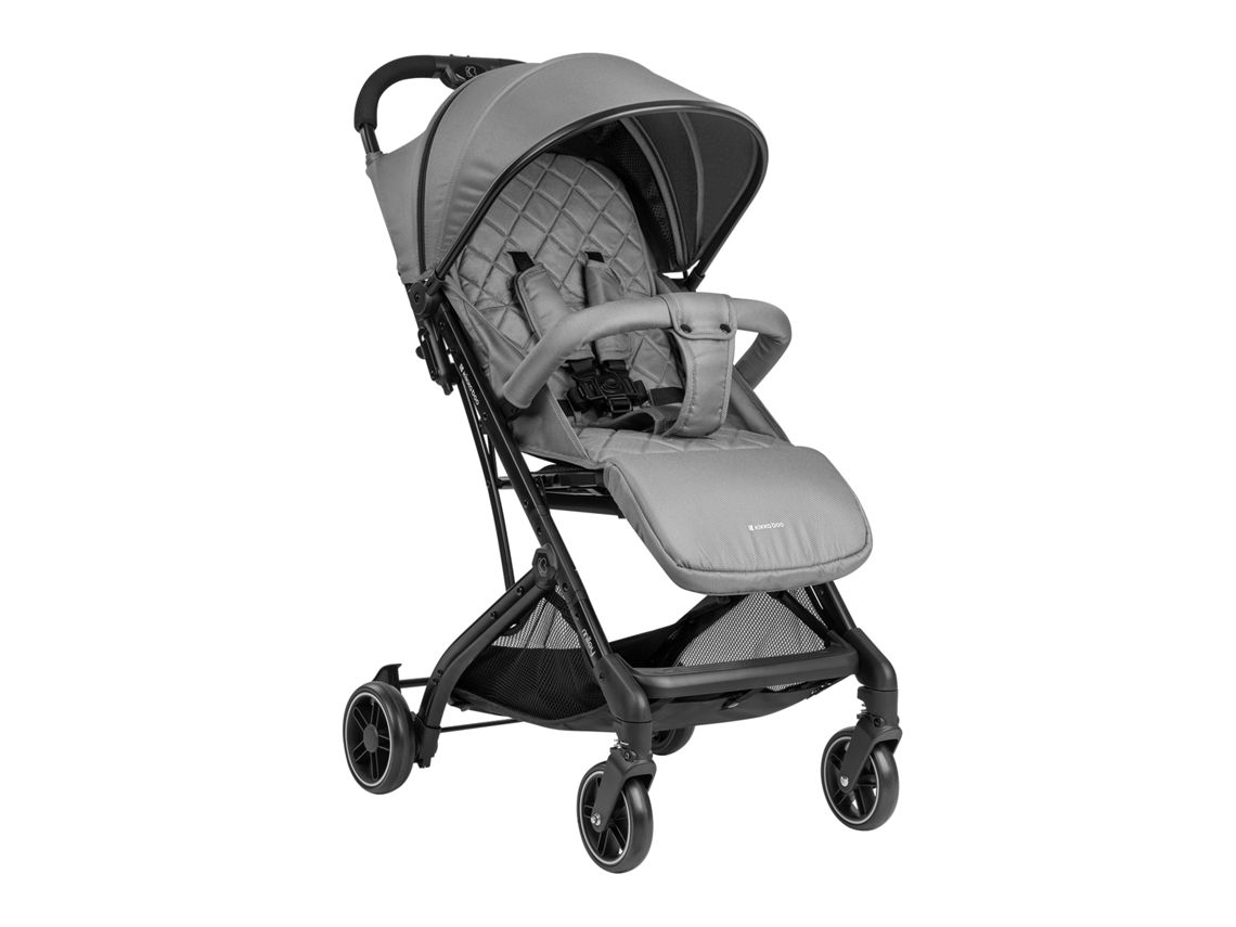 Carrinho Miley Cinza Claro Kikkaboo