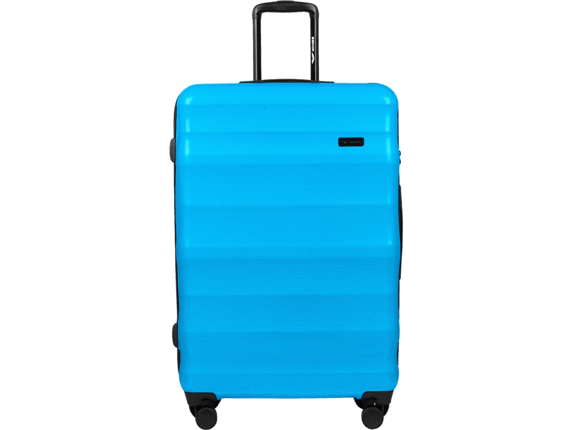 Mala Grande Wings Vulture 28 Azul, Estrutura De Policarbonato