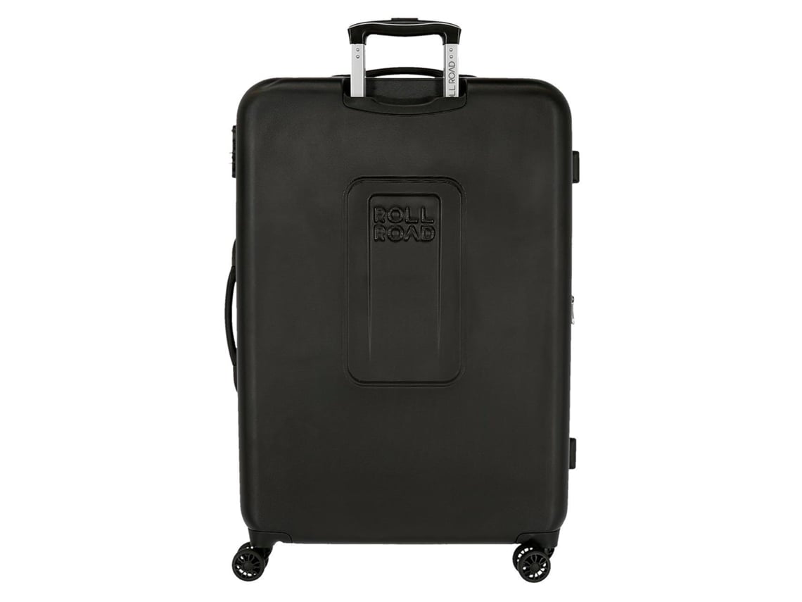 Conjunto de 3 Malas de Viagem ROLL ROAD Camboya Preto (55/68/78cm - 37/72/108L)