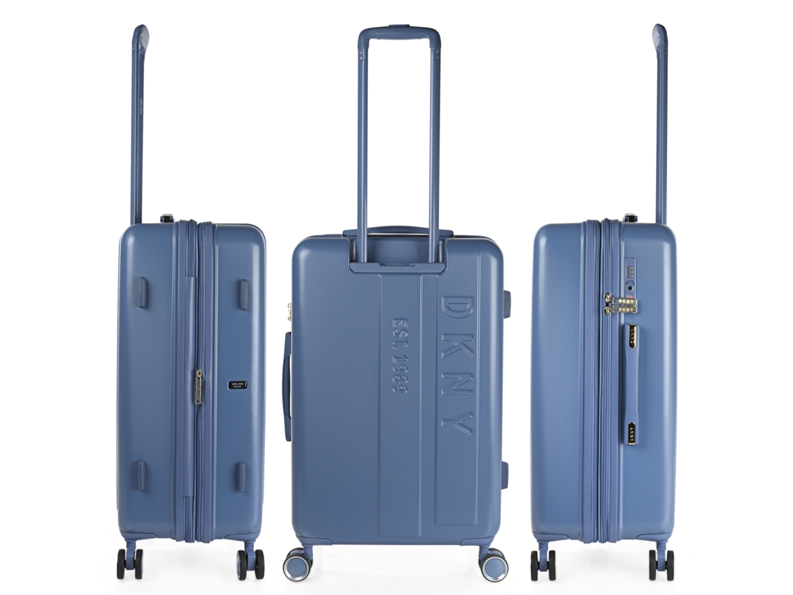 Conjunto de Malas DKNY DKNY-413 City Block Aço Azul Pc Luggage Set 43X67 5X27 Cm 68L