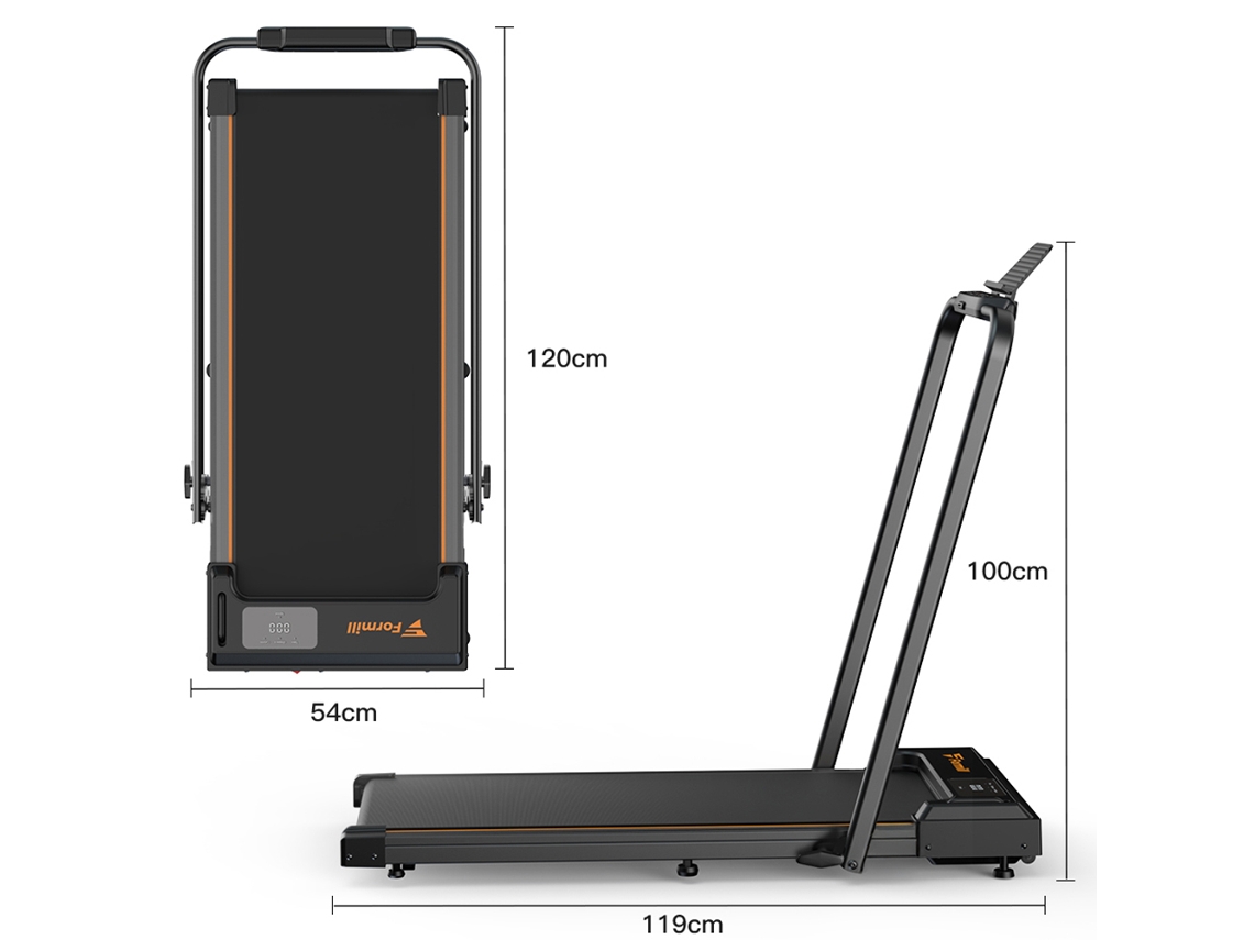 Passadeira de Corrida Treadmill, Motor De 2,5 Hp, Controle Remoto, Formill Ft 51 Oem