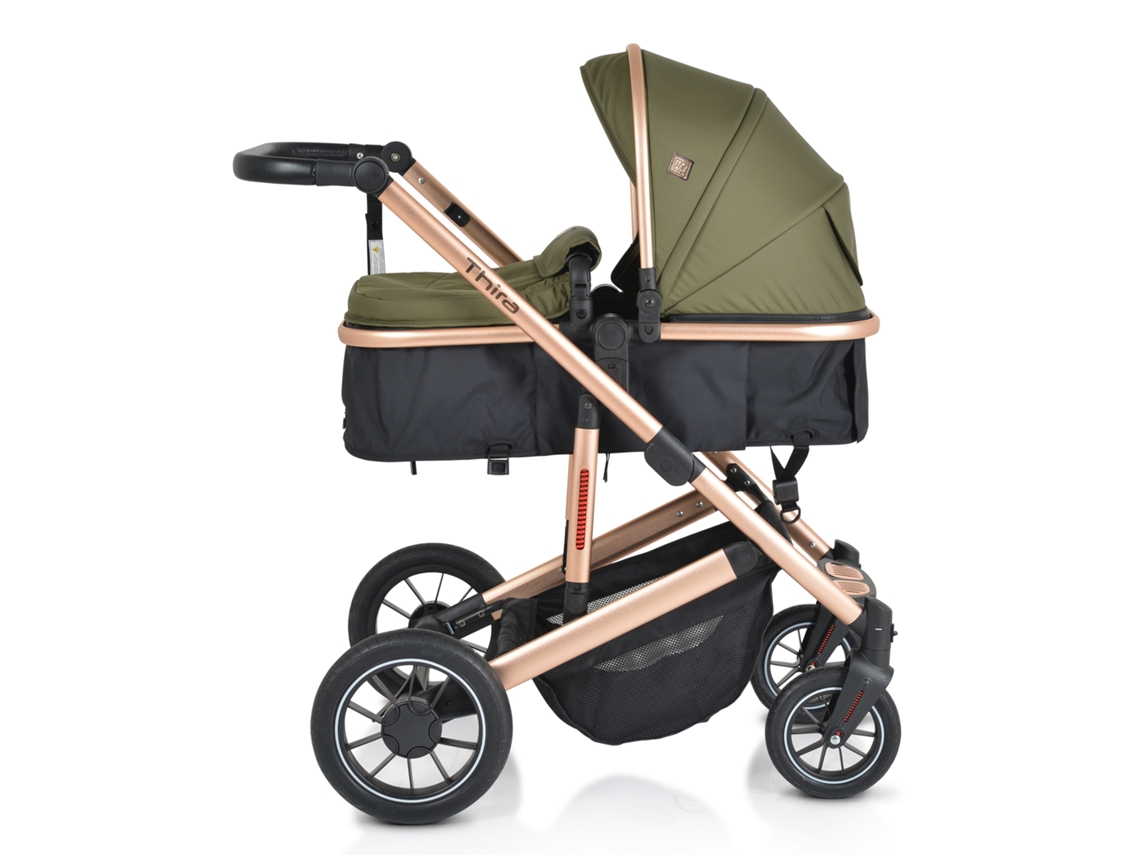 Carrinho De Bebê Thira Verde Moni Moni